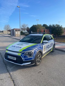 Coche patrulla de la Policía Local de Bailén