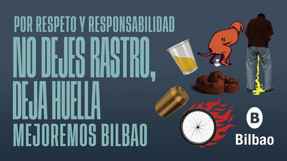 Imagen de la campaña para reducir conductas incívicas en el espacio público.