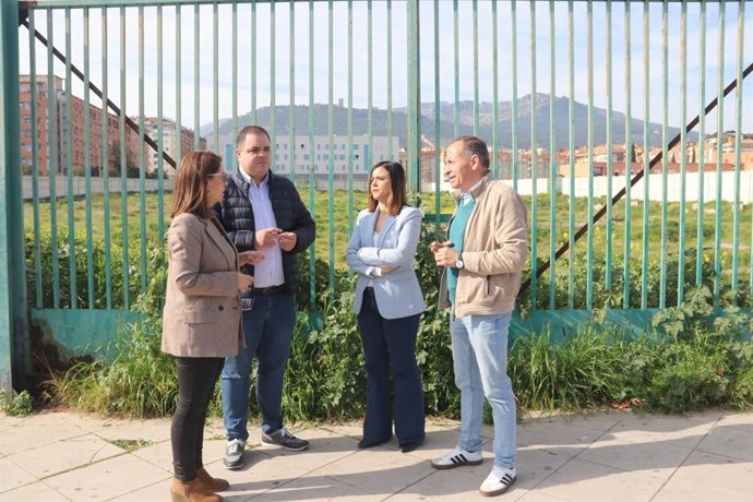 Visita al solar de la Ciudad de la Justicia