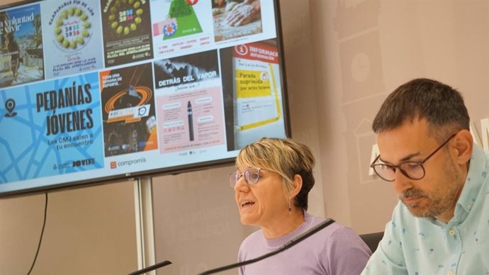 Papi Robles i Sergi Campillo en roda de premsa