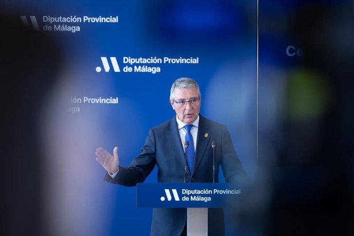 El presidente de la Diputación de Málaga, Francisco Salado.