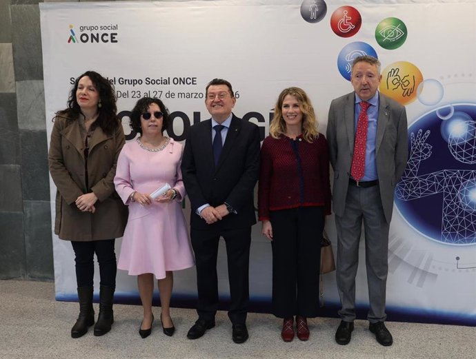 La ONCE celebra la Semana del Grupo Social en Andalucía bajo el lema 'Tecnología con Inclusión. Tecnoinclusión'.