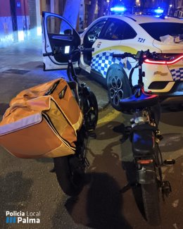 Las dos biciletas trucadas.