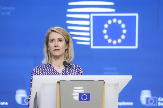 La Alta Representante de la Unión Europea, Kaja Kallas