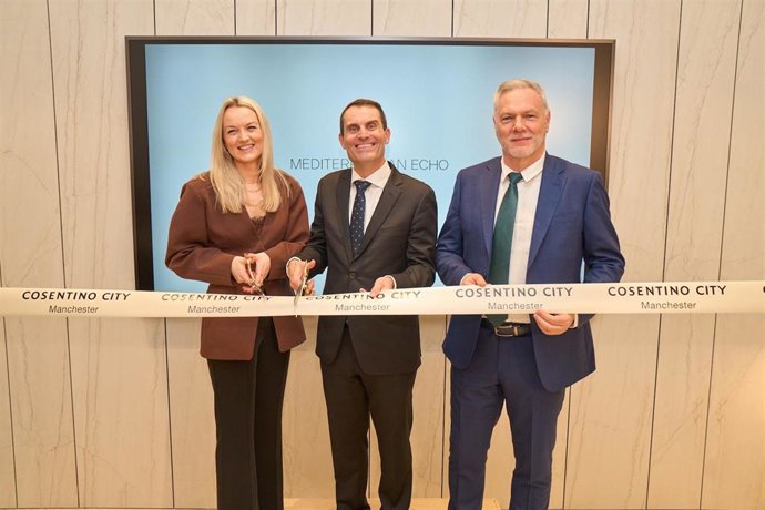 Inauguración de Cosentino City de Mánchester.