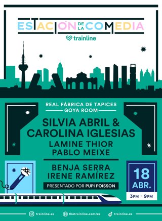 La Estación de la Comedia, festival de comedia gratuito de un día en Madrid