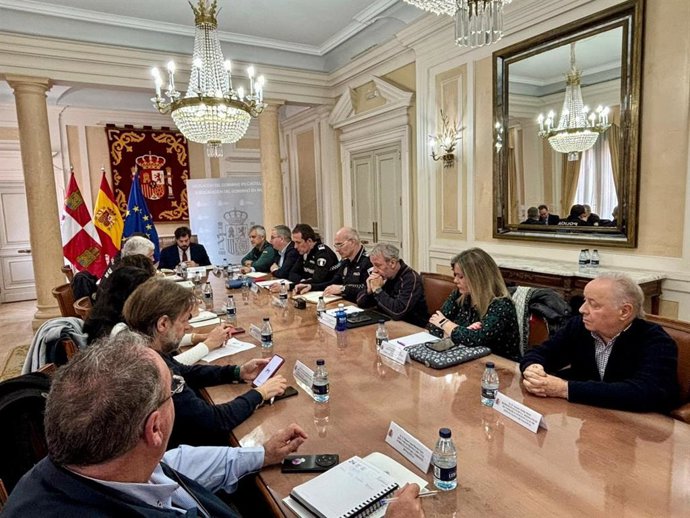 Reunión de la Junta Local de Seguridad .