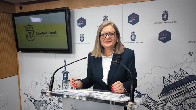 La viceportavoz del Ayuntamiento de Ciudad Real, Aurora Galisteo.