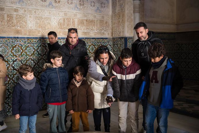 Actividades en familia en la Alhambra.