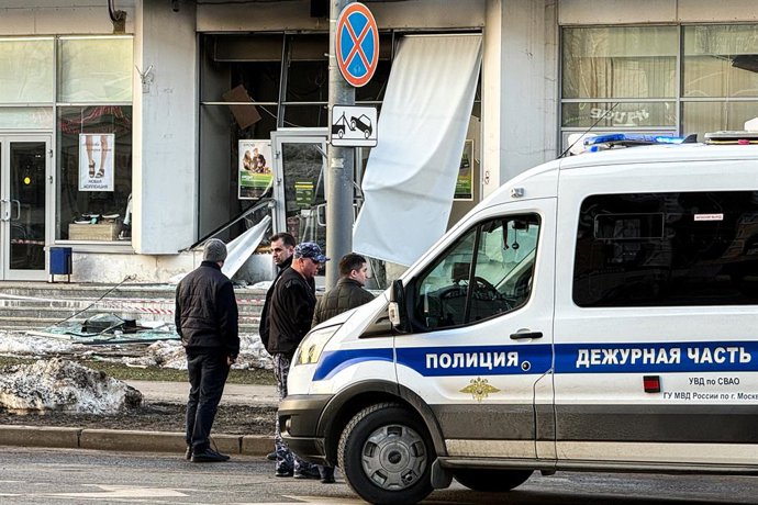 Imagen de archivo de un vehículo de la Policía de Rusia.