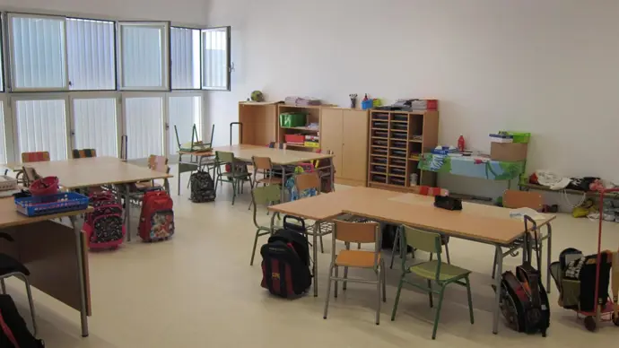 Archivo - Aula De Un Colegio De Infantil Y Primaria