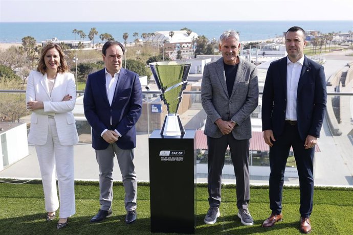 Presentación del evento deportivo Spain Sail Grand Prix.