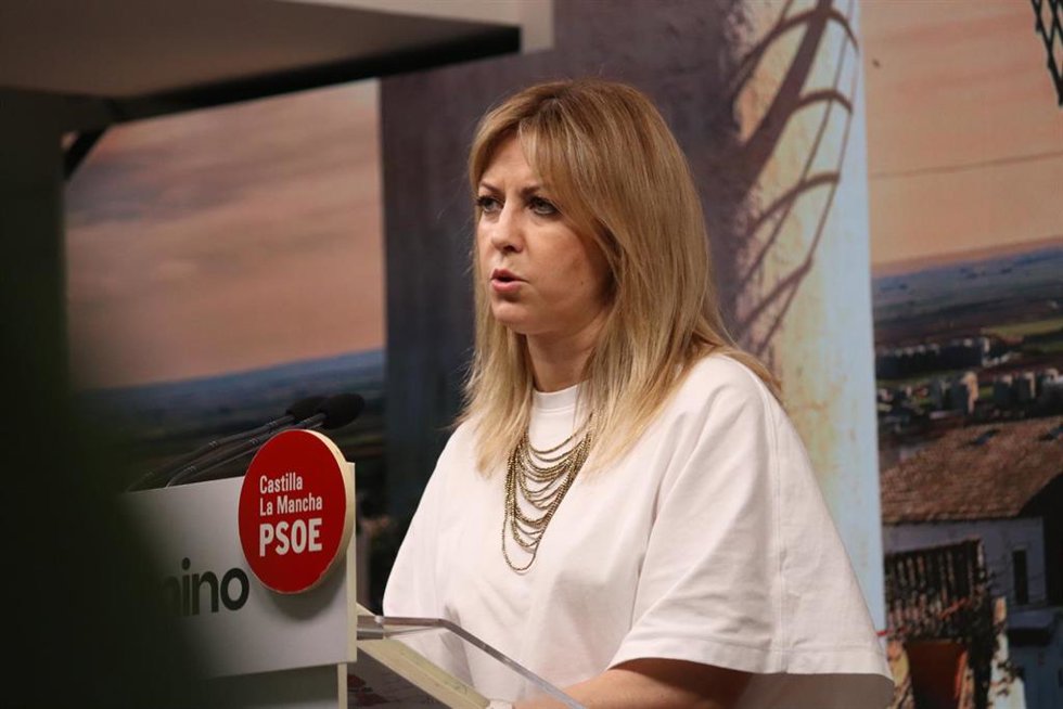 La portavoz del PSOE en las Cortes de C-LM, Ana Isabel Abengózar.
