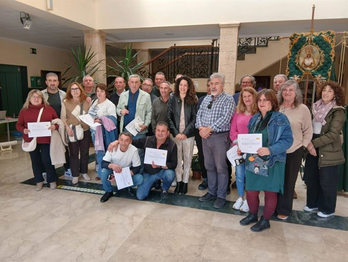 Clausura del Programa de Empleo y Formación en Arroyo del Ojanco.