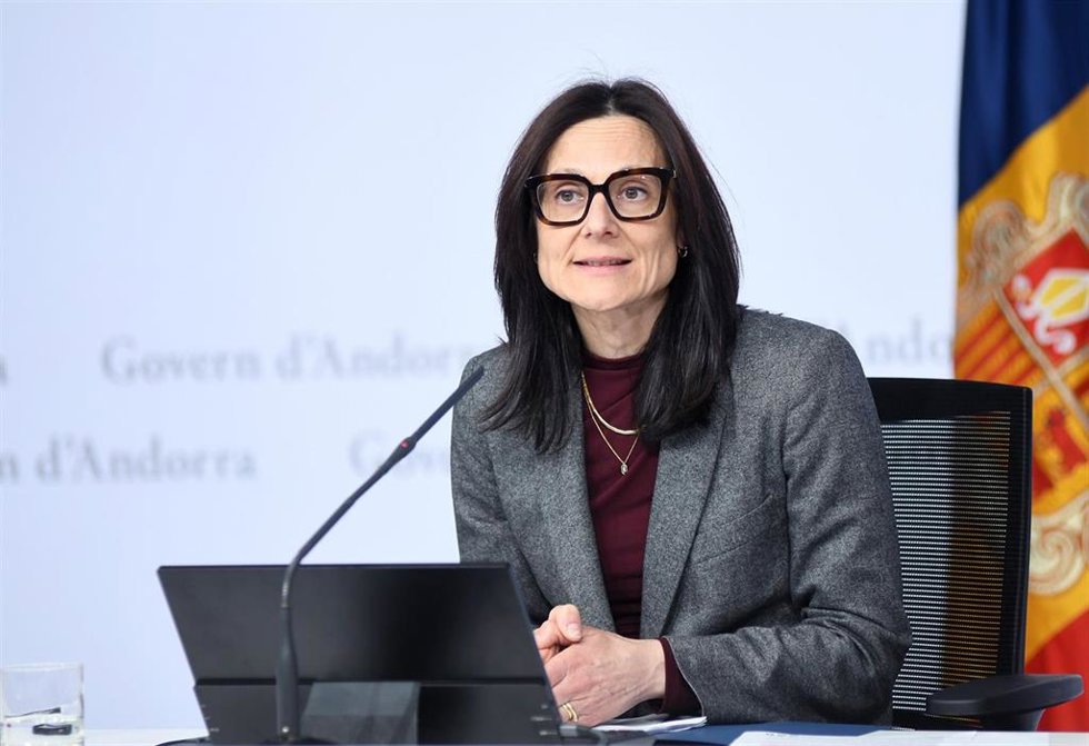 La ministra de Justicia e Interior, Ester Molné