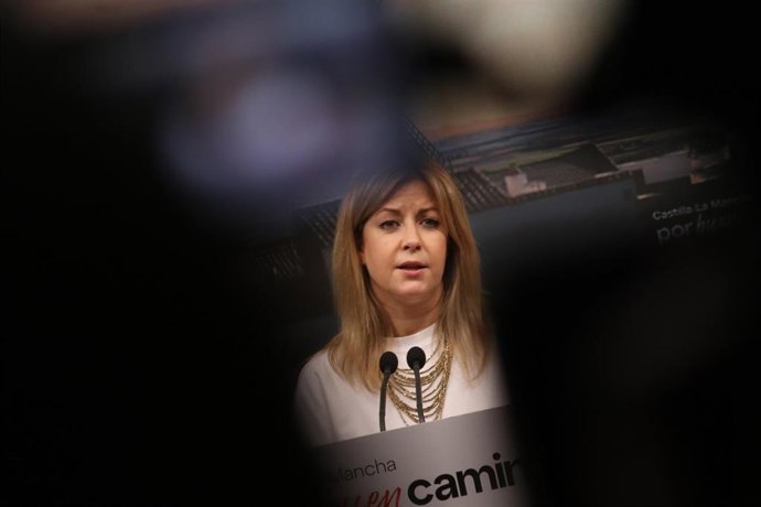 La portavoz del grupo socialista en las Cortes de Castilla-La Mancha, Ana Isabel Abengózar