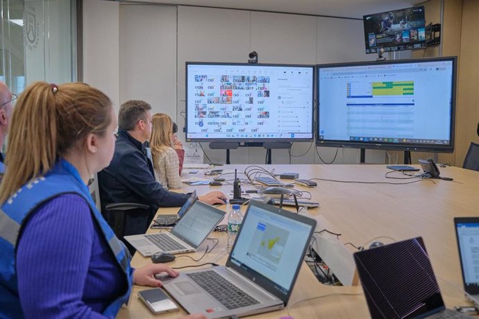 Sala del Cecopin del Cabildo de Tenerife