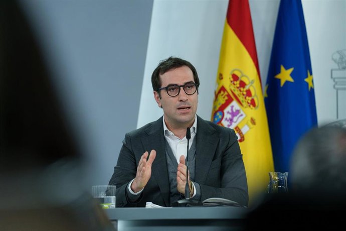 El ministro de Economía, Comercio y Empresa, Carlos Cuerpo. 