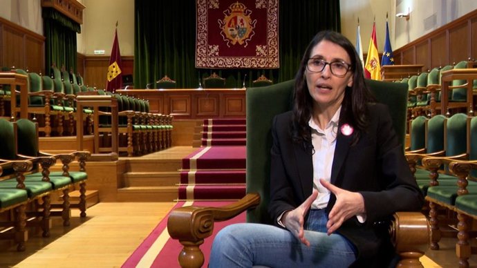 La nueva rectora de la USC, Rosa Crujeiras.