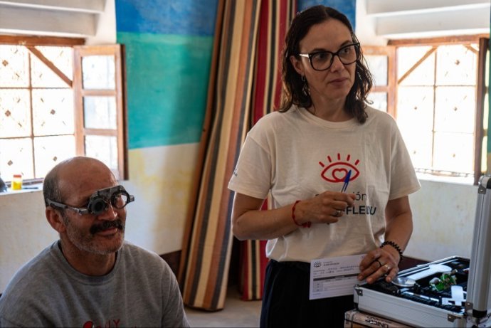 La Fundación Alain Afflelou participa en la 14º edición de la caravana solidaria 'El Desierto de los Niños'.