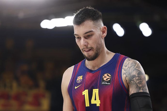 Archivo - Willy Hernangomez en un partido de Euroliga con el FC Barcelona