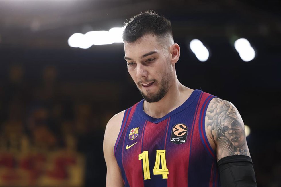 Archivo - Willy Hernangomez en un partido de Euroliga con el FC Barcelona