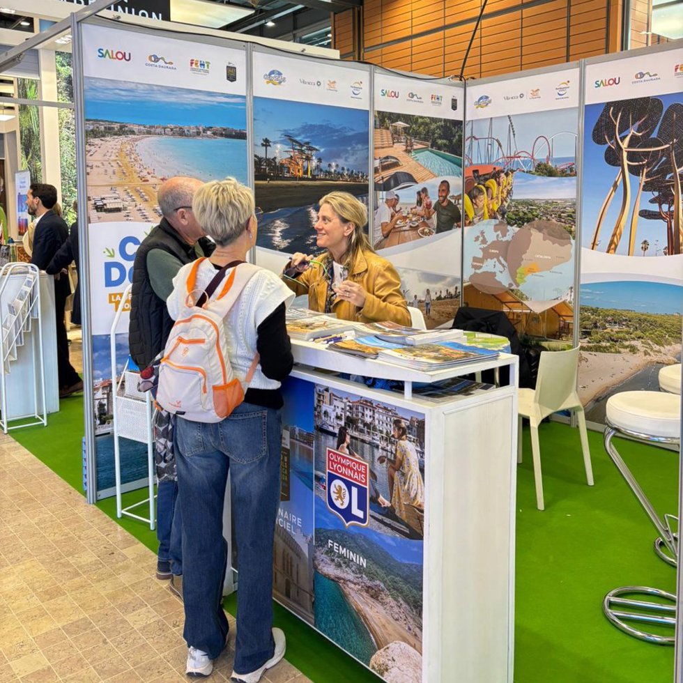Imagen de uno de los salones en los que se ha impulsado la Costa Daurada como destino en el mercado francés.