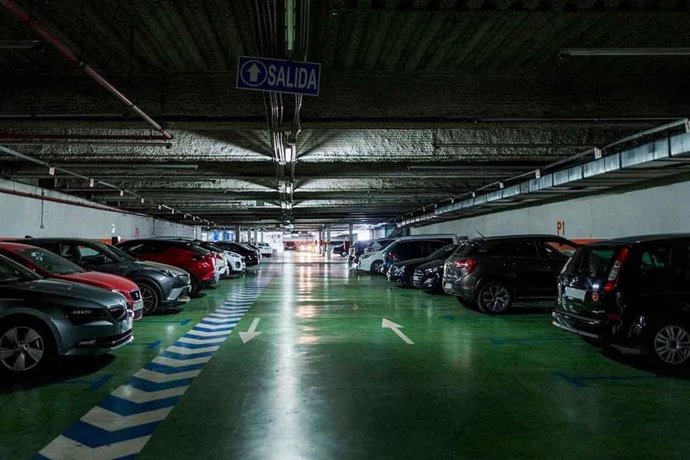 Archivo - Uno de los aparcamientos de Epassa.