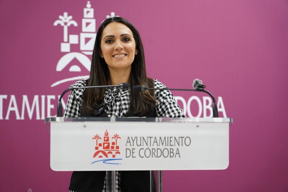 La viceportavoz del PSOE en el Ayuntamiento de Córdoba, Mamen González.