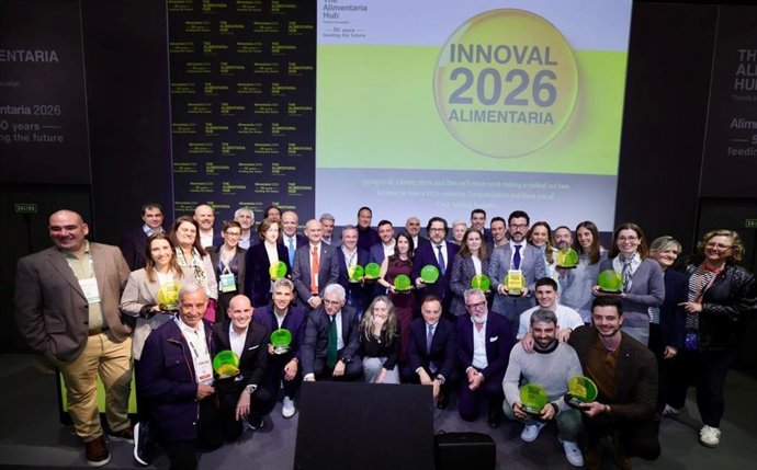 Galardonados de los Premios Innoval 2026.