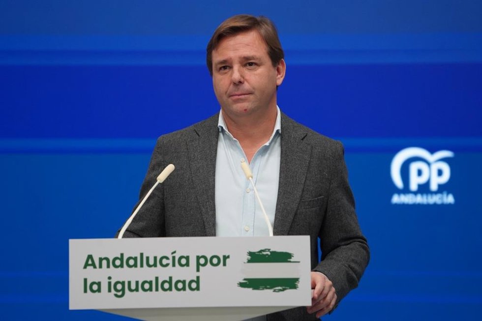Archivo - El secretario general del PP-A, Antonio Repullo. Imagen de archivo. 