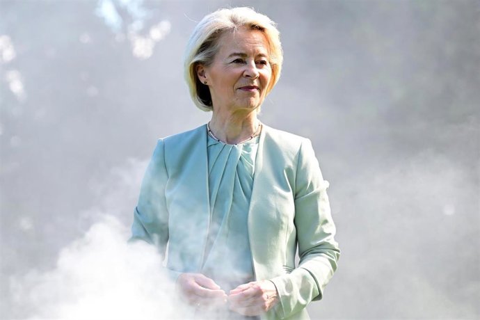 La presidenta de la Comisión Europea, Ursula von der Leyen