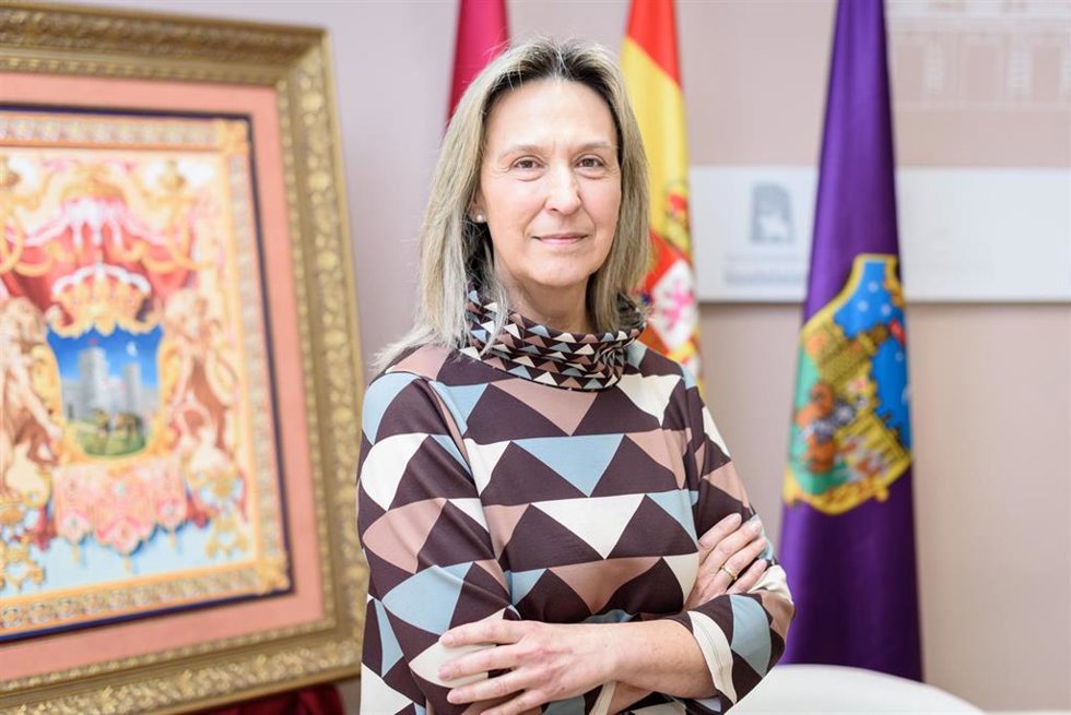 La alcaldesa de Guadalajara, Ana Guarinos, en entrevista con Europa Press