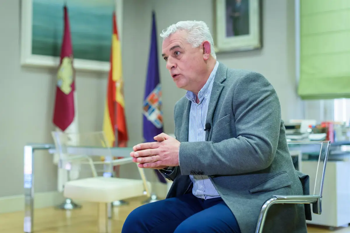 El presidente de la Diputación de Guadalajara, José Luis Vega