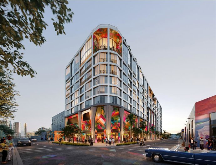 The Cloud One Hotel and Residences in Miami / Binyan Studio, HWKN Architecture
