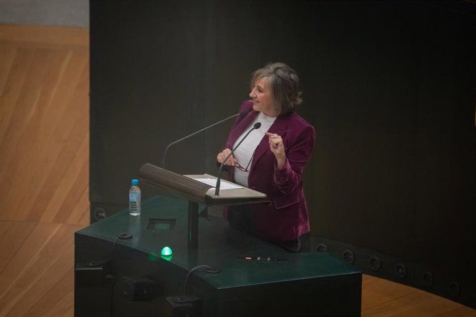 Archivo - La concejala de Vox en el Ayuntamiento de Madrid Arantxa Cabello