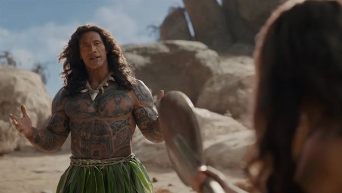 Espectacular tráiler del remake en imagen real de Vaiana, con Dwayne Johnson como Maui