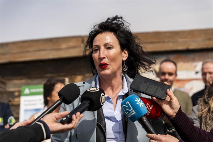 La alcaldesa de Almería, María del Mar Vázquez, en una imagen de archivo. 