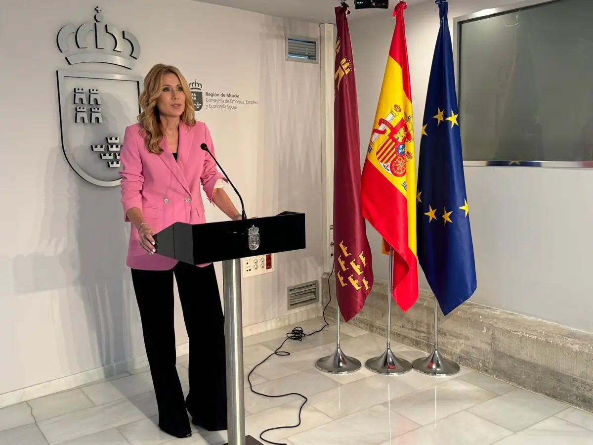 La consejera de Empresa, Empleo y Economía Social, Marisa López Aragón