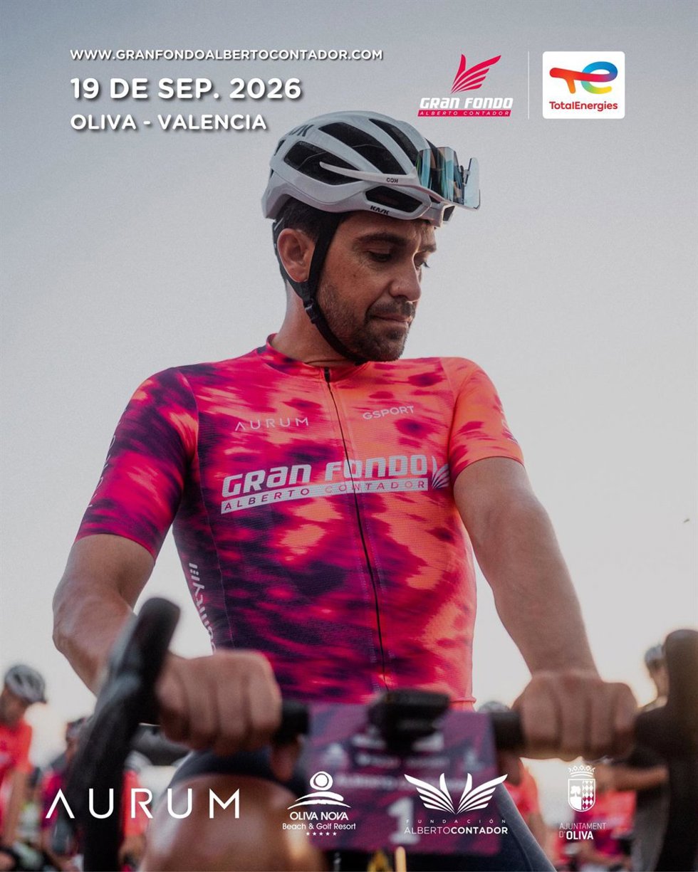 Abiertas las inscripciones de la XV TotalEnergies Gran Fondo Alberto Contador.