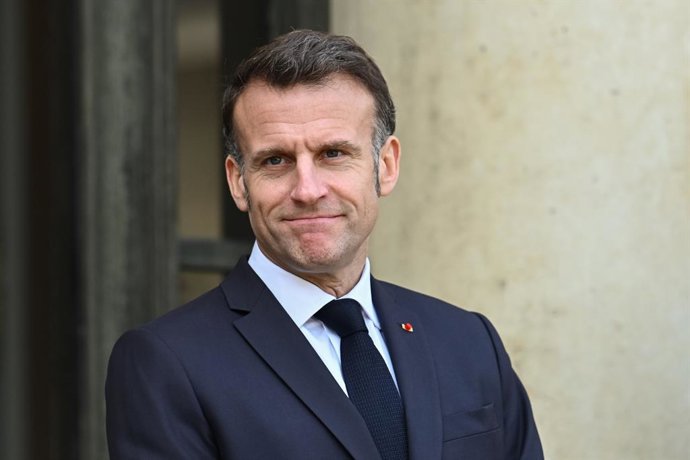 O presidente da França, Emmanuel Macron.