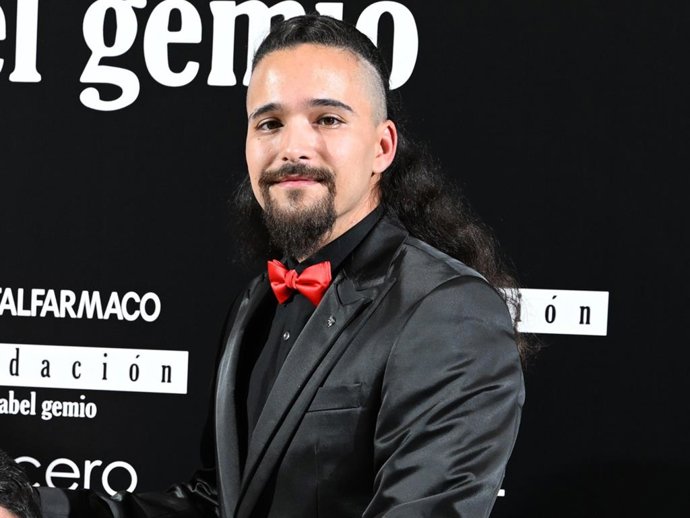 Diego, hijo de Isabel Gemio, durante la  cena solidaria XVIII aniversario Fundación Isabel Gemio