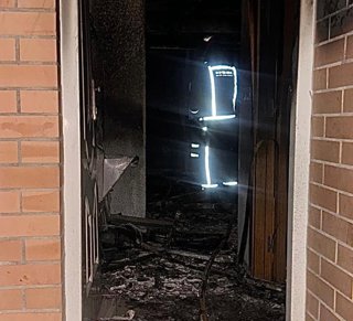 Incendio en una vivienda de Cabanes