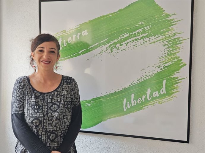 La coordinadora provincial de IU Málaga, Toni Morillas, en una imagen de archivo.