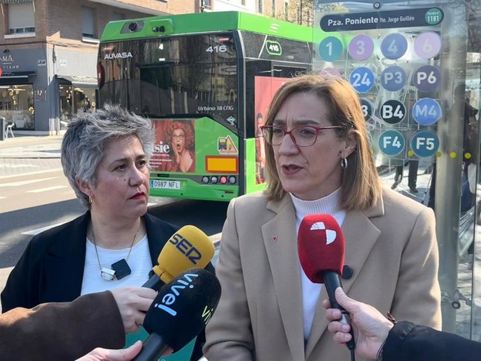 La portavoz del grupo municipal Valladolid Toma la Palabra, Rocío Anguita