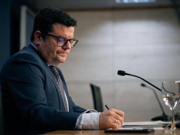 El portavoz del Gobierno de La Rioja, Alfonso Domínguez.