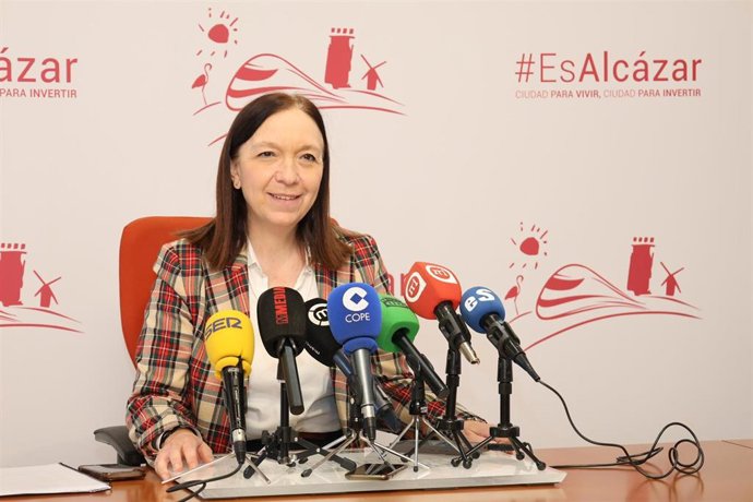 La alcaldesa de Alcázar de San Juan, Rosa Melchor.