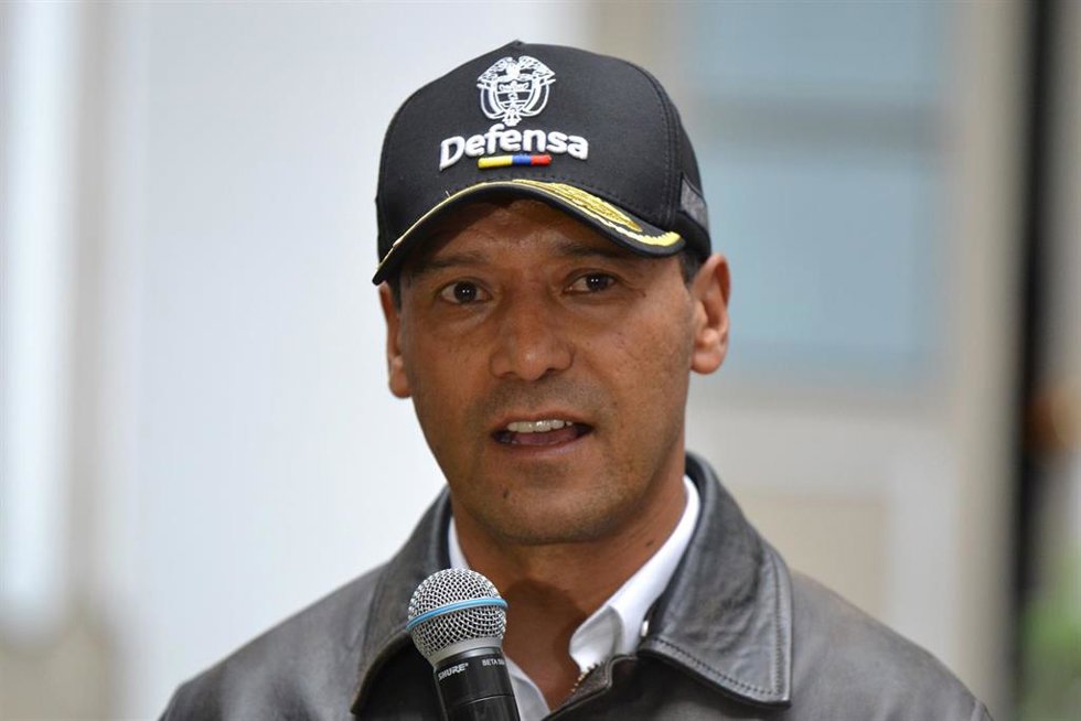 Pedro Sánchez, ministro de Defensa de Colombia.