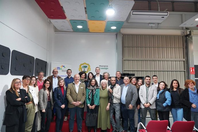 Presentación del nuevo programa de mentoría empresarial de la Asociación Empresarial de Mairena del Aljarafe (Sevilla).