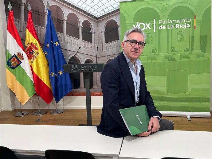 El portavoz adjunto de Vox, Héctor Alacid
